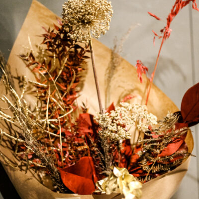 Merry dried bouquet